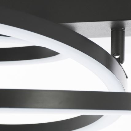 Brilliant - Dæmpbar LED-loftlampe PEDLEY LED/36W/230V, sort