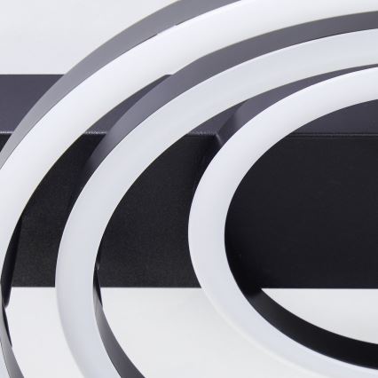 Brilliant - Dæmpbar LED-loftlampe PEDLEY LED/36W/230V, sort