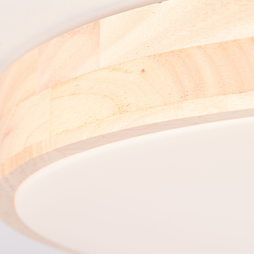 Brilliant - Dæmpbar LED-loftlampe SLIMLINE LED/60W/230V 3000-6500K Ø 45 cm gummitræ + fjernbetjening