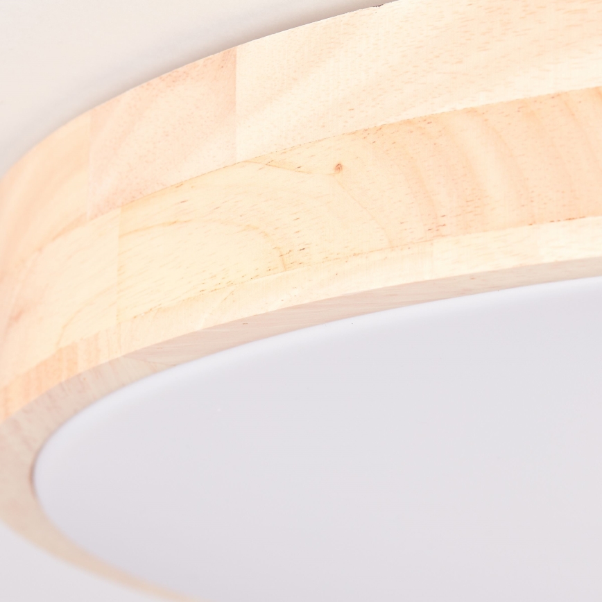 Brilliant - Dæmpbar LED-loftlampe SLIMLINE LED/60W/230V 3000-6500K Ø 45 cm gummitræ + fjernbetjening
