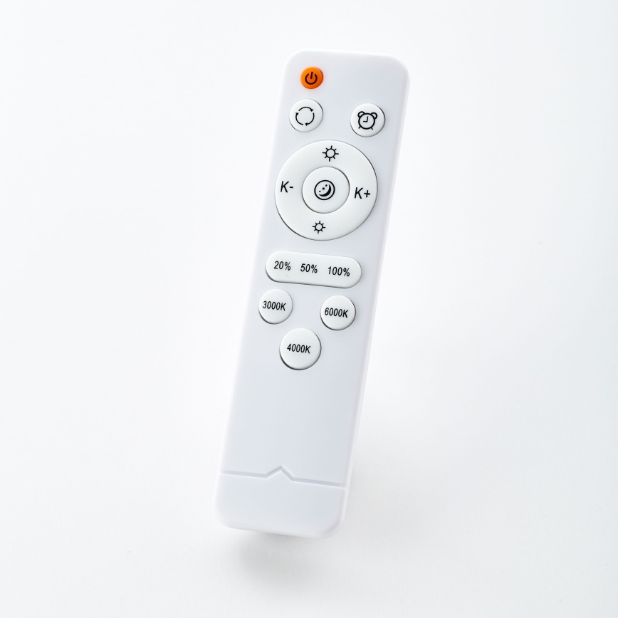 Brilliant - Dæmpbar LED-loftlampe SLIMLINE LED/60W/230V 3000-6500K Ø 45 cm gummitræ + fjernbetjening