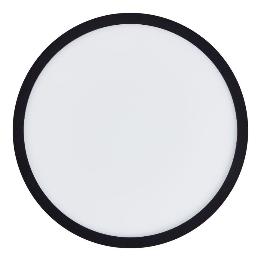 Brilliant - Dæmpbar LED-loftlampe SORELL LED/18W/230V 3000-6500K Ø 29 cm sort + fjernbetjening