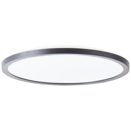 Brilliant - Dæmpbar LED-loftlampe SORELL LED/18W/230V 3000-6500K Ø 29 cm sort + fjernbetjening