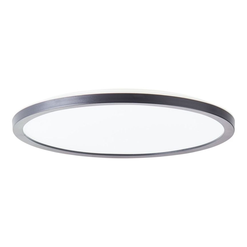Brilliant - Dæmpbar LED-loftlampe SORELL LED/18W/230V 3000-6500K Ø 29 cm sort + fjernbetjening