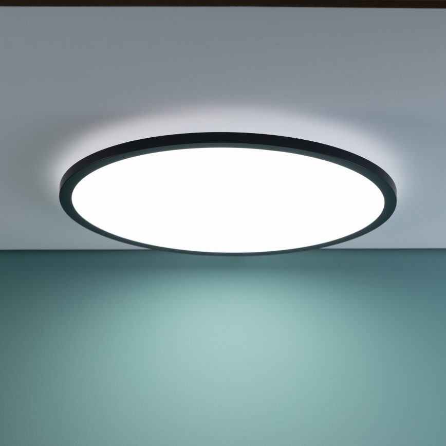 Brilliant - dæmpbar LED-loftlampe TUCO LED/33W/230V 3000-6500K Ø 50 cm sort + fjernbetjening