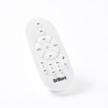 Brilliant - dæmpbar LED-loftlampe TUCO LED/33W/230V 3000-6500K Ø 50 cm sort + fjernbetjening