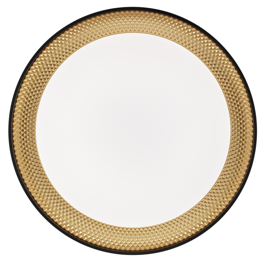 Brilliant - LED-dæmpbar loftlampe WALDO LED/36W/230V 3000-6500K Ø 48,5 cm sort/guld + fjernbetjening