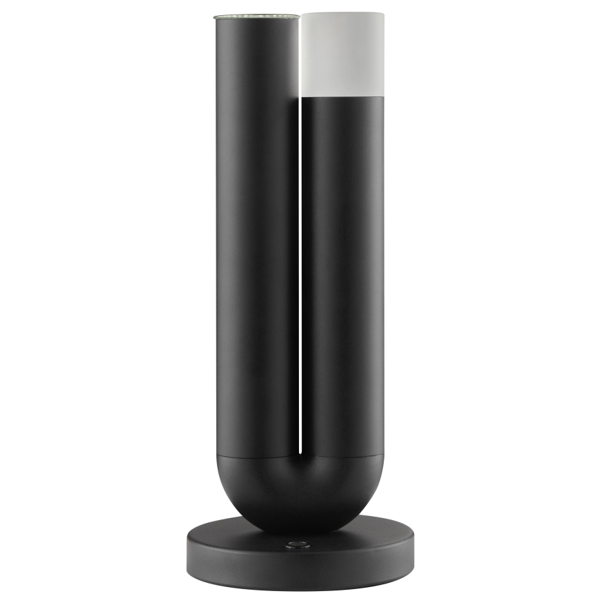 Brilliant - LED dæmpbar genopladelig berøringsbetjent udendørs bordlampe SAYU LED/2,5W/5V 2700K 2600 mAh IP44 sort