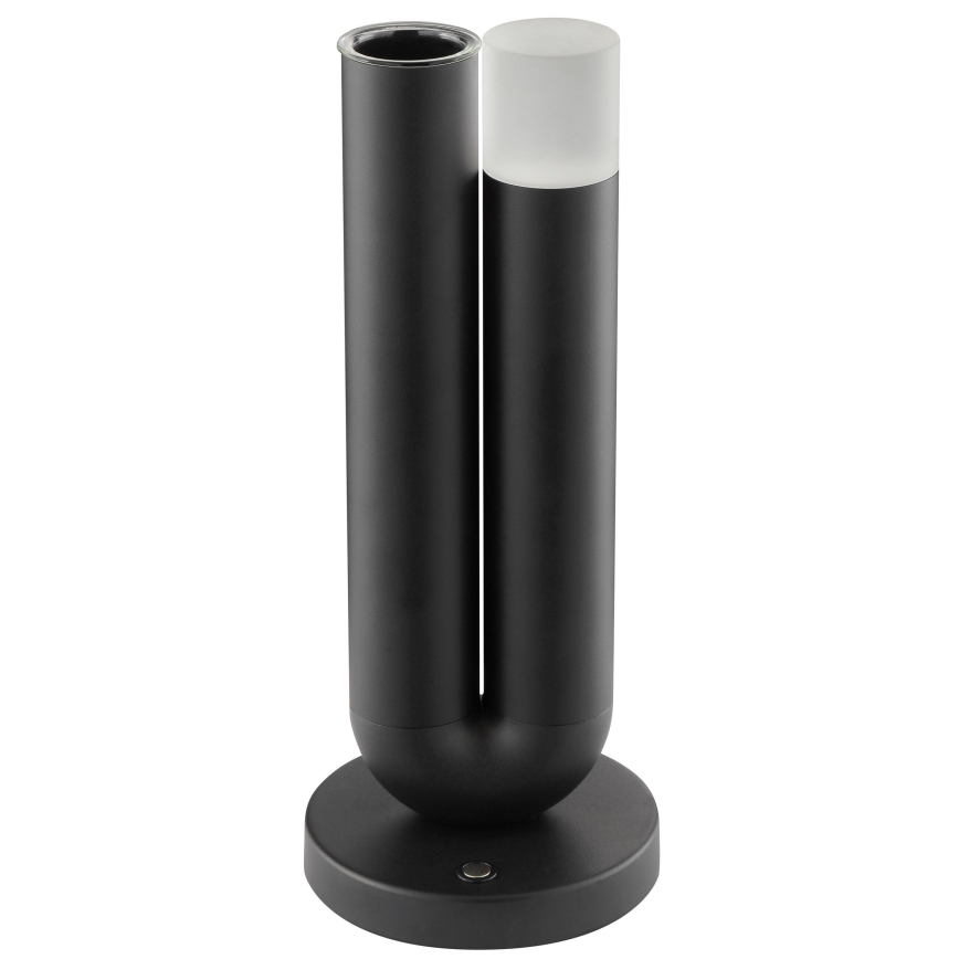 Brilliant - LED dæmpbar genopladelig berøringsbetjent udendørs bordlampe SAYU LED/2,5W/5V 2700K 2600 mAh IP44 sort