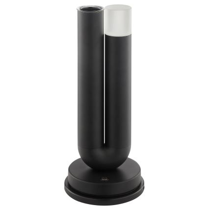 Brilliant - LED dæmpbar genopladelig berøringsbetjent udendørs bordlampe SAYU LED/2,5W/5V 2700K 2600 mAh IP44 sort