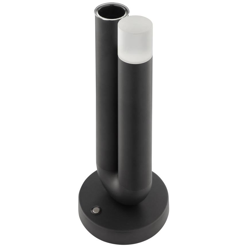 Brilliant - LED dæmpbar genopladelig berøringsbetjent udendørs bordlampe SAYU LED/2,5W/5V 2700K 2600 mAh IP44 sort