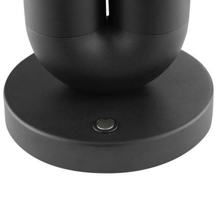 Brilliant - LED dæmpbar genopladelig berøringsbetjent udendørs bordlampe SAYU LED/2,5W/5V 2700K 2600 mAh IP44 sort