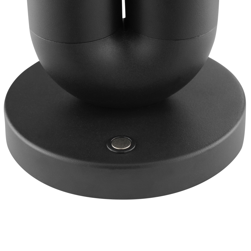 Brilliant - LED dæmpbar genopladelig berøringsbetjent udendørs bordlampe SAYU LED/2,5W/5V 2700K 2600 mAh IP44 sort