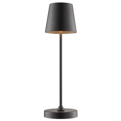Brilliant - Dæmpbar genopladelig berøringsbetjent udendørs bordlampe ELORA LED/2,5W/5V 2700K 2600 mAh IP44 sort