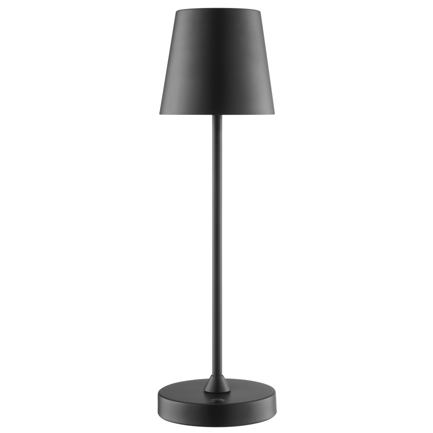 Brilliant - Dæmpbar genopladelig berøringsbetjent udendørs bordlampe ELORA LED/2,5W/5V 2700K 2600 mAh IP44 sort