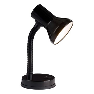 Brilliant - Fleksibel bordlampe JUNIOR 1xE27/28W/230V sort