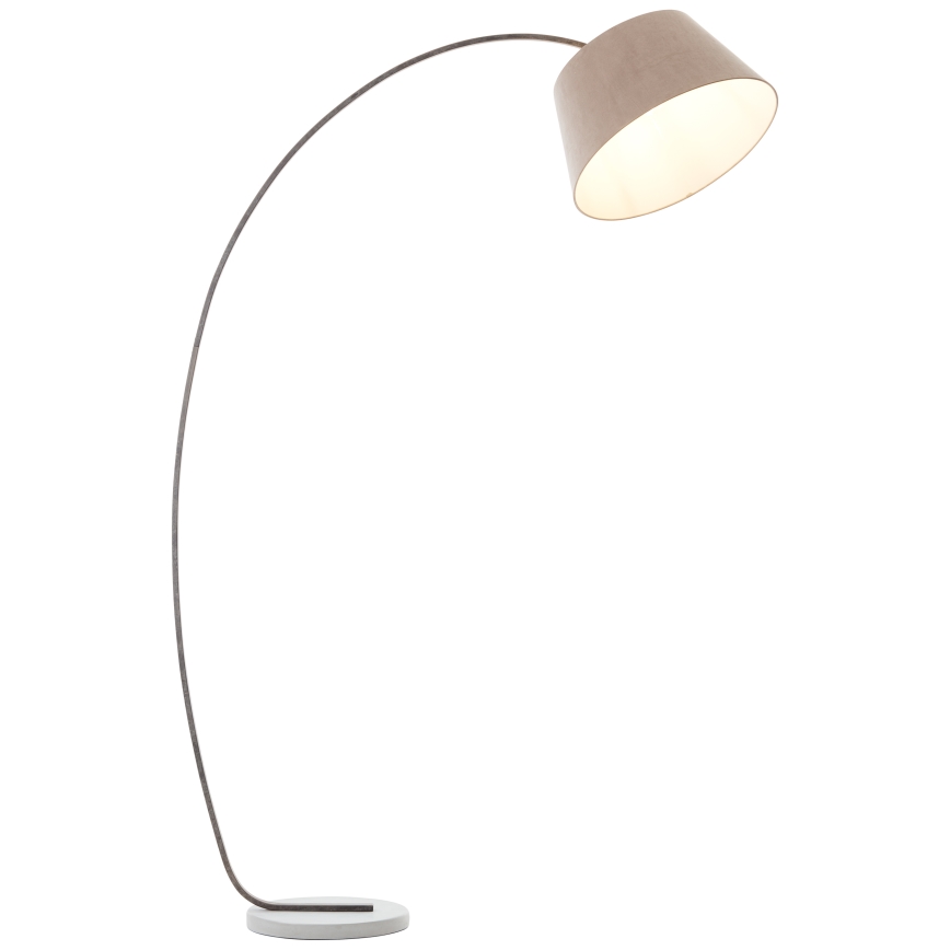 Brilliant - Gulvlampe BROK 1xE27/60W/230V taupe
