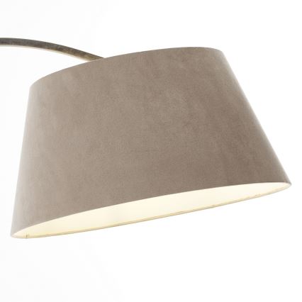 Brilliant - Gulvlampe BROK 1xE27/60W/230V taupe