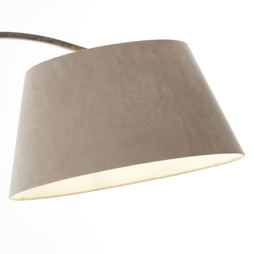 Brilliant - Gulvlampe BROK 1xE27/60W/230V taupe
