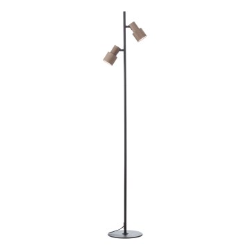 Brilliant - Gulvlampe CADIZ 2xGU10/10W/230V bronze