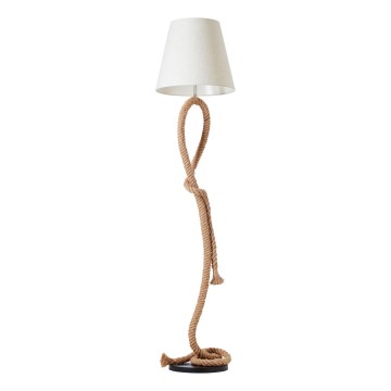 Brilliant - Gulvlampe SAILOR 1xE27/40W/230V beige/creme