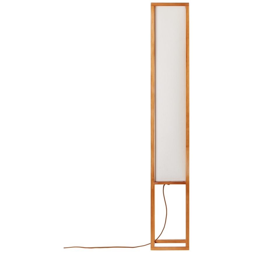 Brilliant - Gulvlampe SEASIDE 2xE27/40W/230V hvid/brun