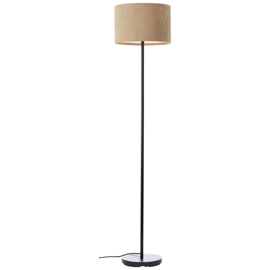 Brilliant - Gulvlampe TONY 1xE27/20W/230V brun