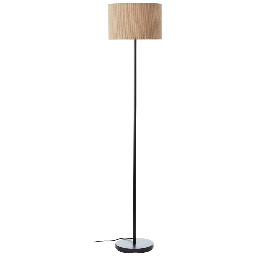 Brilliant - Gulvlampe TONY 1xE27/20W/230V brun