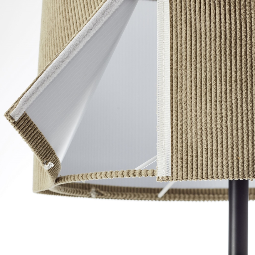 Brilliant - Gulvlampe TONY 1xE27/20W/230V brun