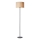 Brilliant - Gulvlampe WIMEA 1xE27/52W/230V sort/beige