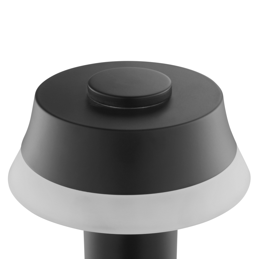 Brilliant - LED dæmpbar genopladelig berøringsstyret bordlampe KINICH LED/2,5W/5V 2700K 2600 mAh sort