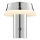 Brilliant - KINICH LED-bordlampe, dæmpbar, genopladelig og berøringsbetjent LED/2,5W/5V 2700K 2600 mAh blank krom