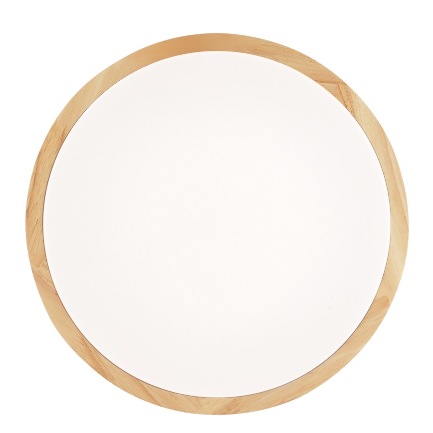 Brilliant - LED loftlampe til badeværelse MOREEN LED/18W/230V 2700/4000/6500K Ø 34 cm IP44 gummitræ