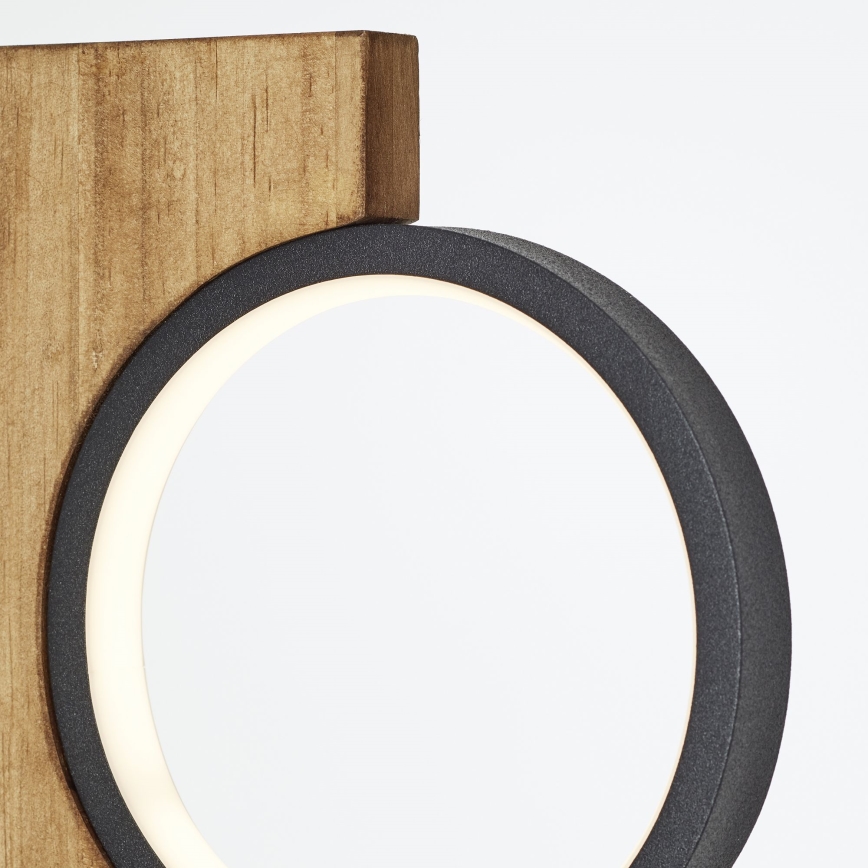 Brilliant - LED bordlampe CHEESY LED/12W/230V fyrretræ