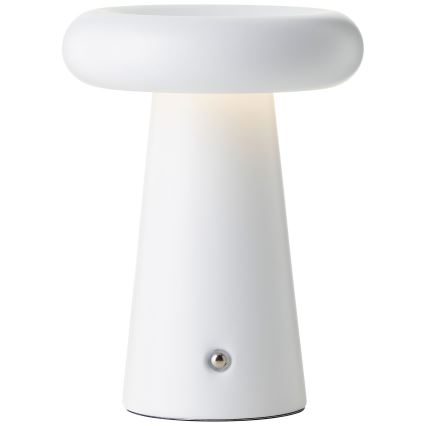 Brilliant - LED Dæmpbar touch-funktion udendørs bordlampe MUFFIN LED/3W/5V USB IP44 hvid
