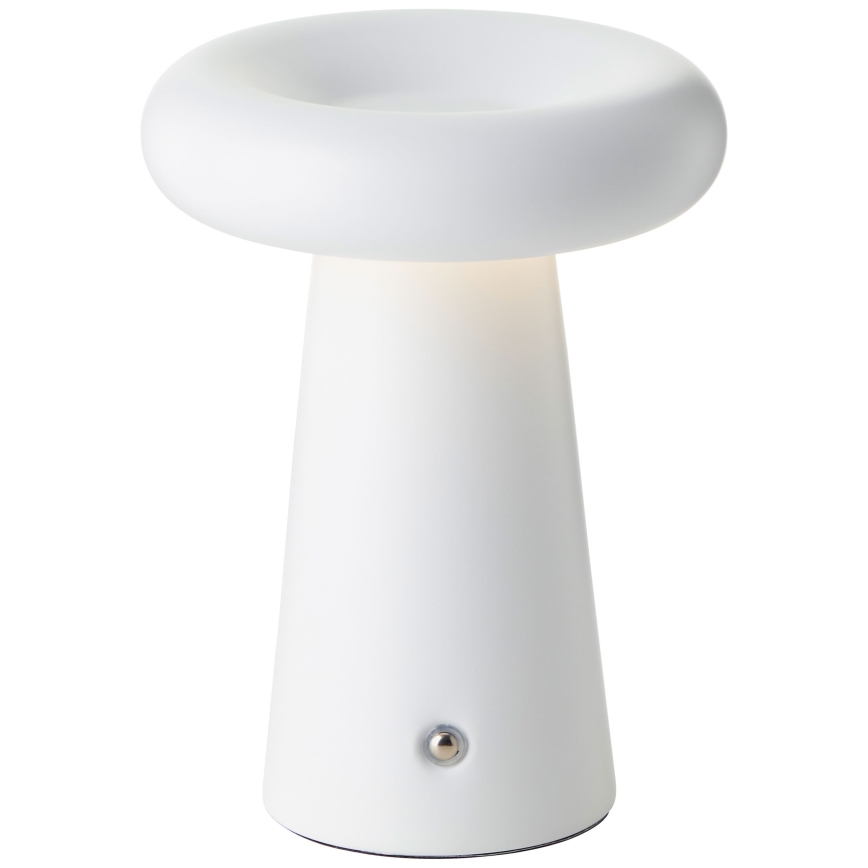 Brilliant - LED Dæmpbar touch-funktion udendørs bordlampe MUFFIN LED/3W/5V USB IP44 hvid