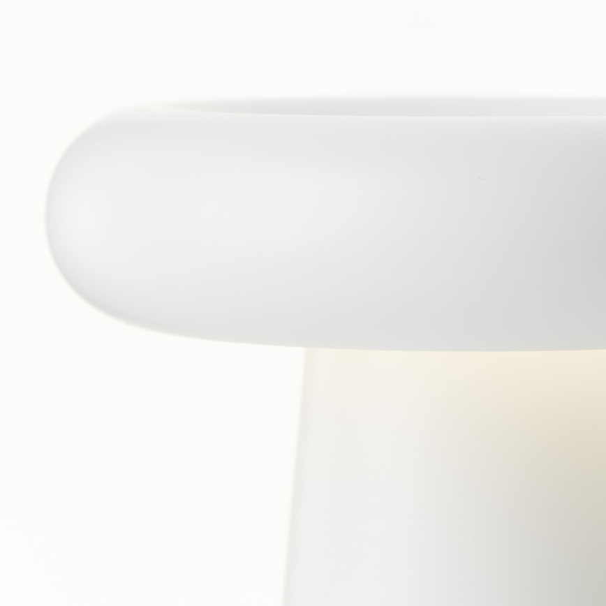 Brilliant - LED Dæmpbar touch-funktion udendørs bordlampe MUFFIN LED/3W/5V USB IP44 hvid