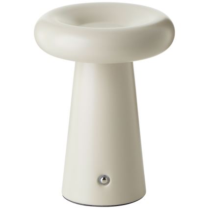 Brilliant - LED bordlampe m. touch-funktion dæmpbar MUFFIN LED/3W/5V USB 2600 mAh IP44 krém