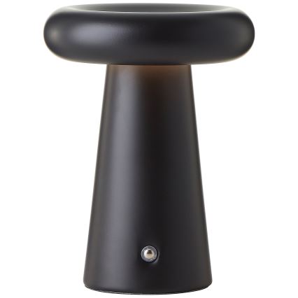 Brilliant - LED Dæmpbar touch-funktion udendørs bordlampe MUFFIN LED/3W/5V USB IP44 sort