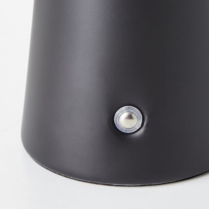 Brilliant - LED Dæmpbar touch-funktion udendørs bordlampe MUFFIN LED/3W/5V USB IP44 sort