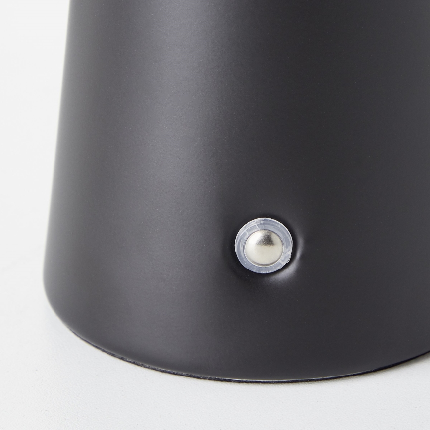 Brilliant - LED Dæmpbar touch-funktion udendørs bordlampe MUFFIN LED/3W/5V USB IP44 sort