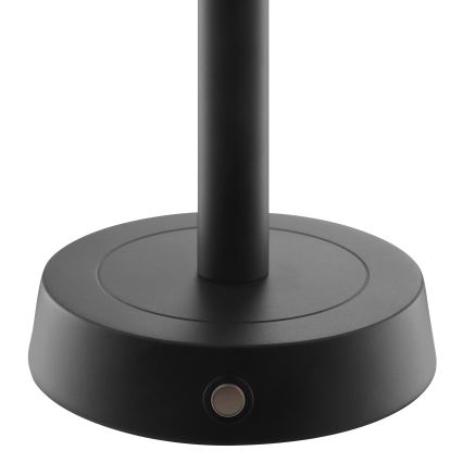 Brilliant - LED dæmpbar genopladelig berøringsbetjent udendørs bordlampe RAZOR LED/2,5W/5V 2700K 2600 mAh IP44 sort