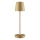 Brilliant - LED Dæmpbar genopladelig berøringsbetjent udendørs bordlampe ELORA LED/2,5W/5V 2700K 2600 mAh IP44 guld
