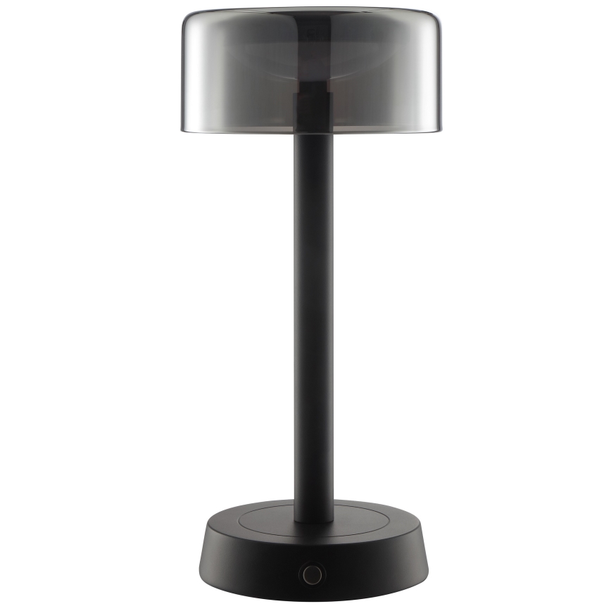 Brilliant - LED dæmpbar genopladelig berøringsbetjent udendørs bordlampe RAZOR LED/2,5W/5V 2700K 2600 mAh IP44 sort