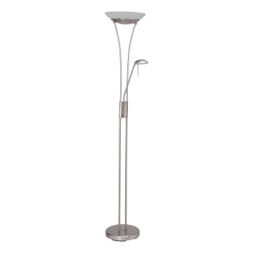 Brilliant - LED-dæmpbar gulvlampe FINN 2xLED/13W/230V mat krom