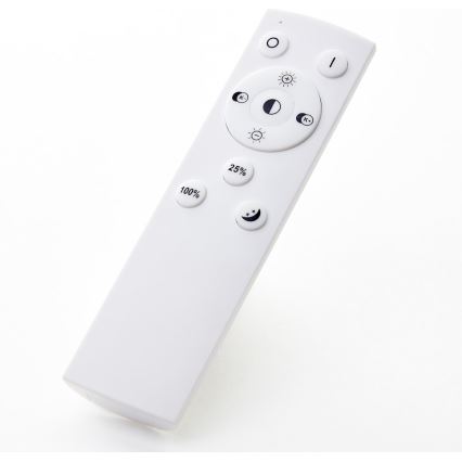 Brilliant - Dæmpbar LED-loftlampe AYDIN LED/30W/230V 3000-6500K sort + fjernbetjening