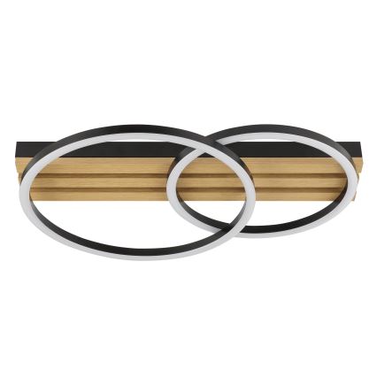 Brilliant - LED-dæmpbar loftlampe CALMA LED/21W/230V sort