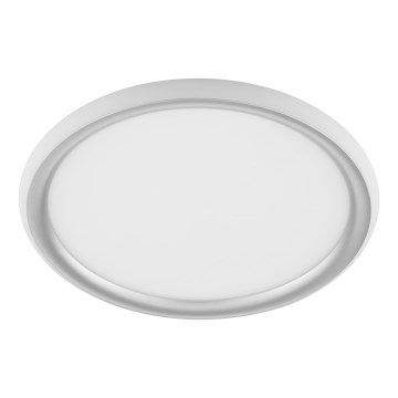 Brilliant - LED Dæmpbar loftlampe CARLOZ LED/16W/230V Ø 30 cm hvid/ grå