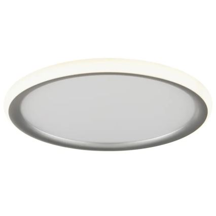 Brilliant - LED Dæmpbar loftlampe CARLOZ LED/16W/230V Ø 30 cm hvid/ grå