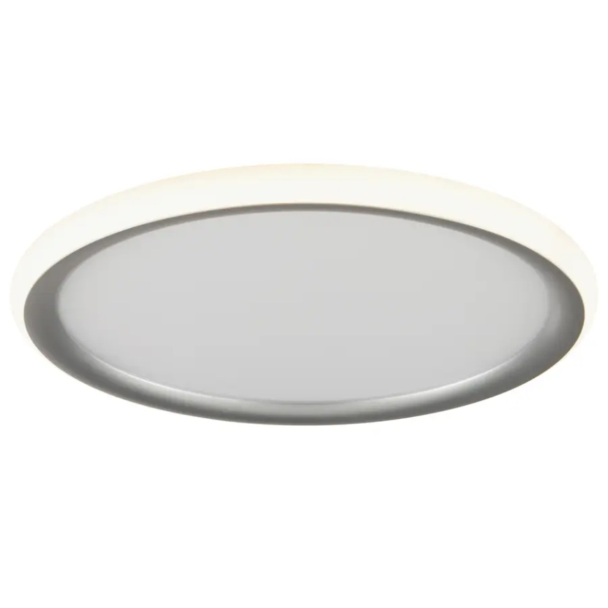 Brilliant - LED Dæmpbar loftlampe CARLOZ LED/16W/230V Ø 30 cm hvid/ grå